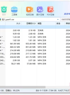 [自行打包] [宝儿]水娃上帝视角诱惑淫水止不住的流 [9V+7.79G][百度盘]